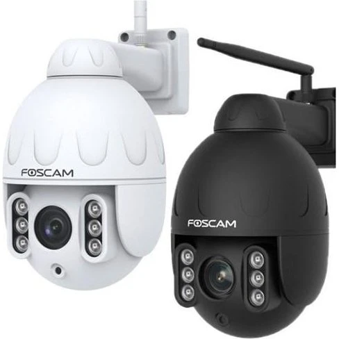 Foscam SD4-WB 4MP Udendørs Overvågningskamera, WiFi, IP66, Vægmontering