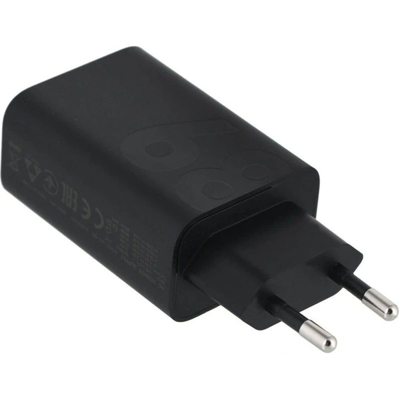 Motorola SJMC682 68 W USB-C vægoplader med 1 m kabel, sort