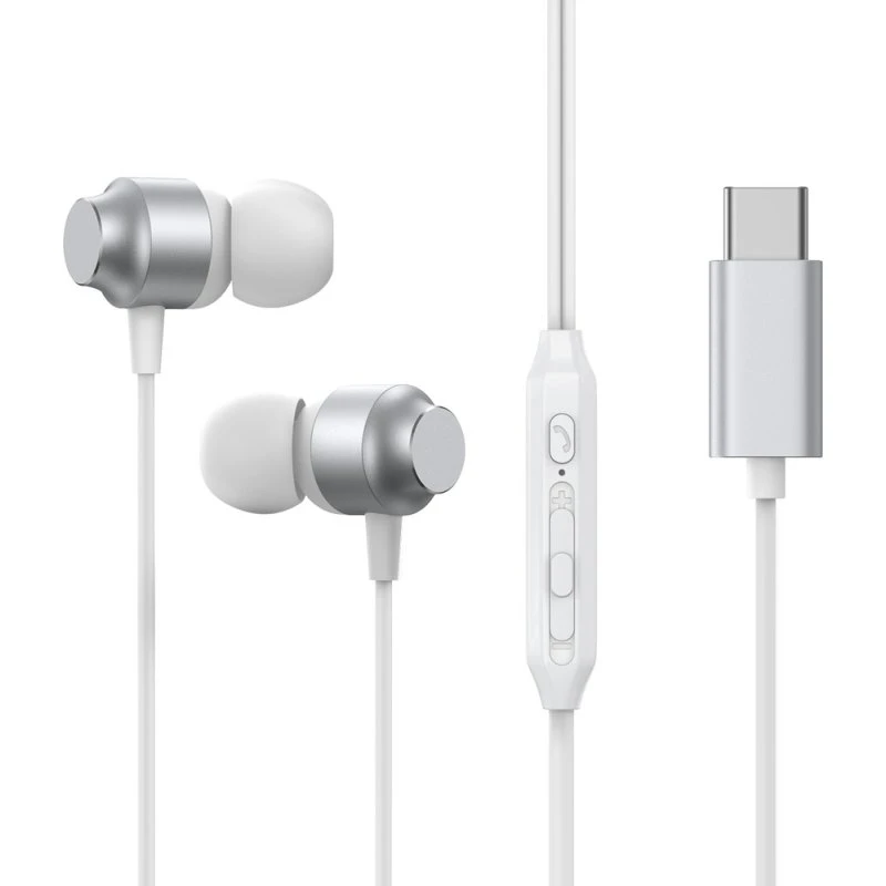 Joyroom JR-EC06 In-ear Høretelefoner USB-C Sølv