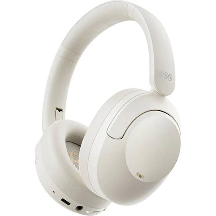 QCY H4 ANC Trådløse Høretelefoner (Hvid, 70 timer)