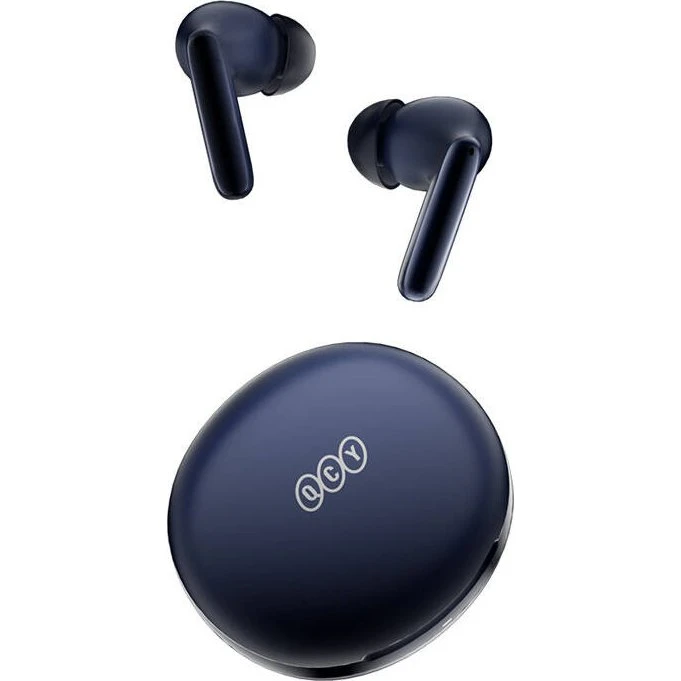 QCY T13 ANC2 Bluetooth-ørepropper, blå, med aktiv støjreduktion