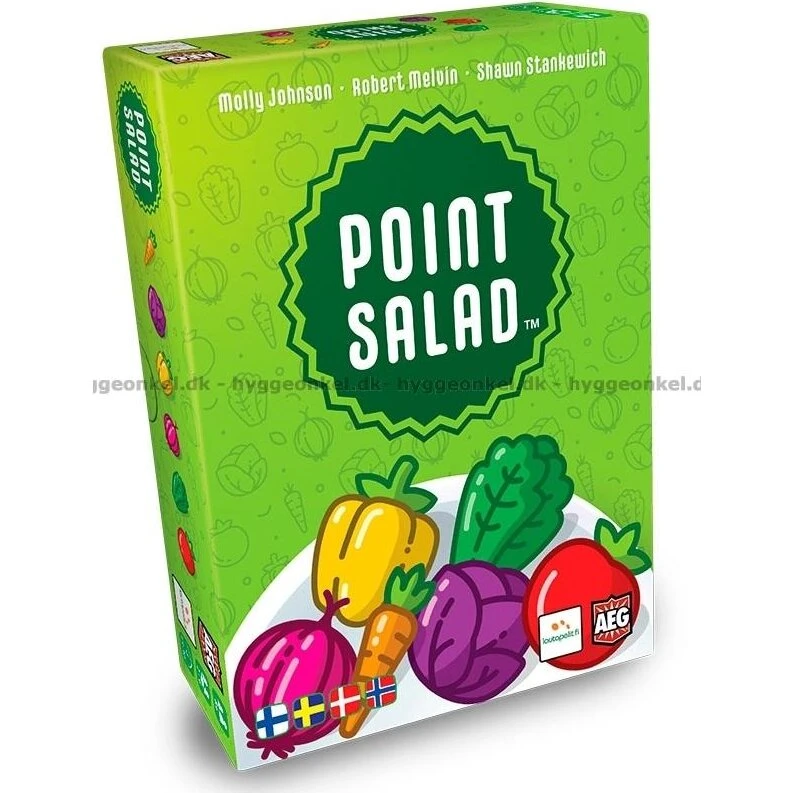 Flatout Games Point Salad – Dansk kortspil 2-6 spillere