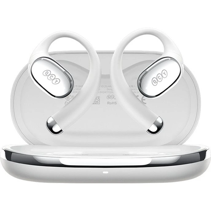 QCY Crossky R70 Ørepropper, 13 timer, USB-C, Grå