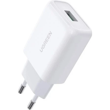 Ugreen 10133 Hvid USB Hurtig Oplader
