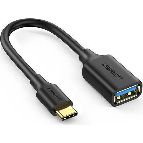 UGREEN USB-C til USB-A adapter 17 cm, sort