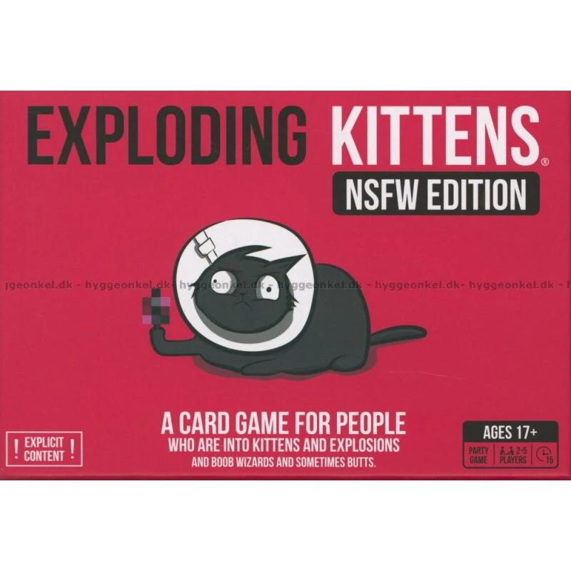 Exploding Kittens NSFW – Dansk udgave
