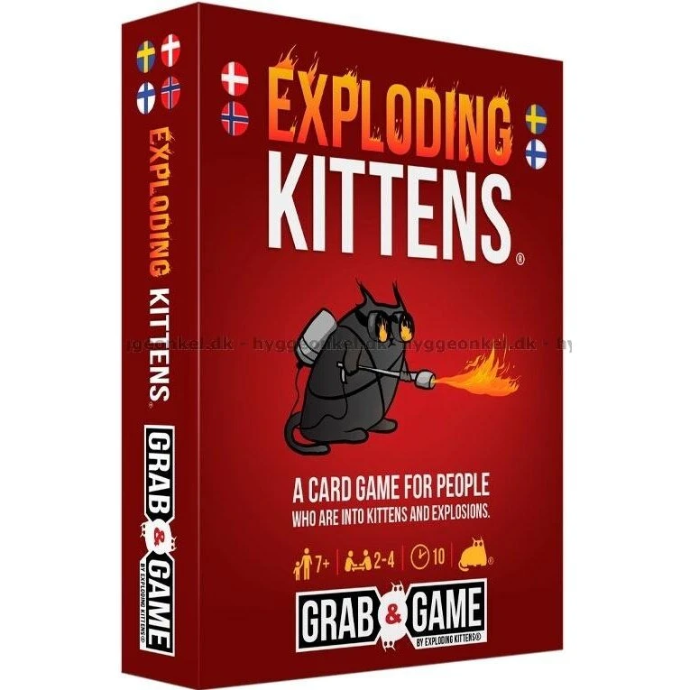 Exploding Kittens: Grab & Game (DK)