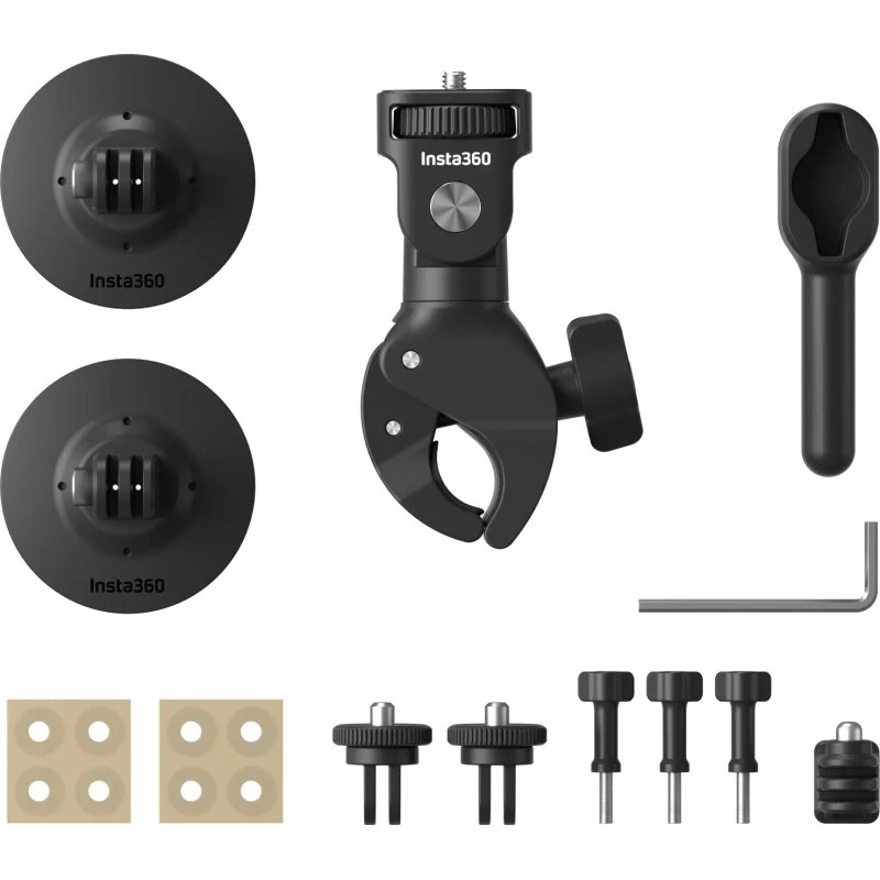 Insta360 Motorcycle Kit – Sort