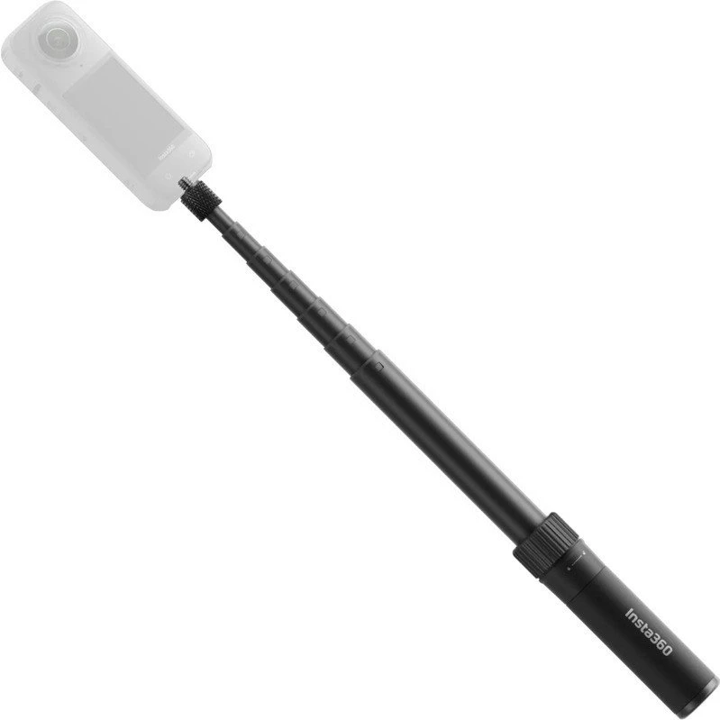 Insta360 Bullet Time Selfie Stick 2.0, 120 cm justerbar, usynlig i 360°