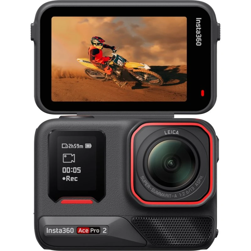 Insta360 Ace Pro 2 8K Actionkamera, Sort