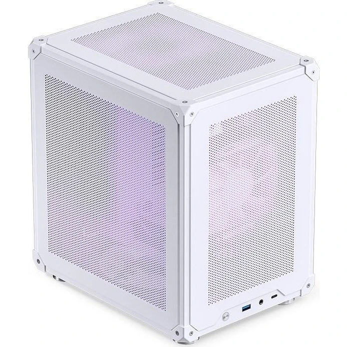Jonsbo C6 Hvid Minitower, Micro-ATX, uden strømforsyning