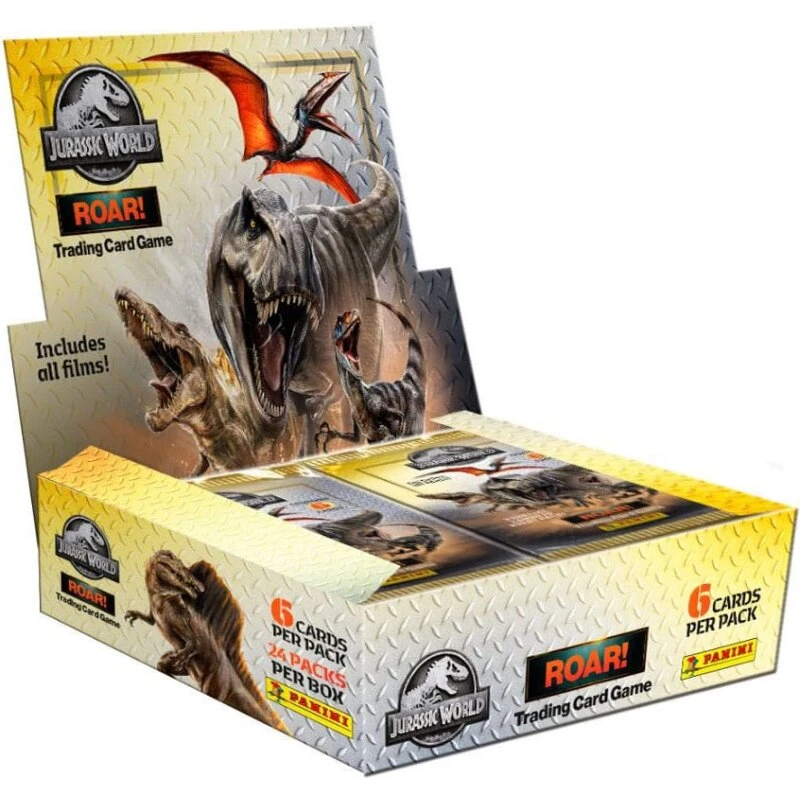 Panini Jurassic World Roar Booster Box (24 x 6 kort)