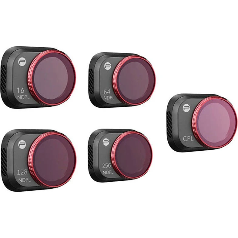 PGYTECH Filterkit til DJI Mini 3 – Cirkulær Polariser & ND 8x/64x