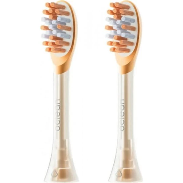 Oclean Easy Clean Reservbørste, Orange, 2 stk