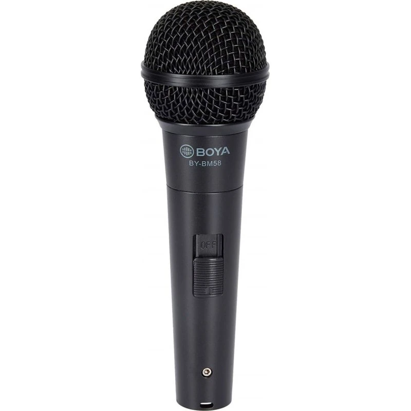 Boya BY-BM58 Håndholdt Mikrofon, Sort, XLR