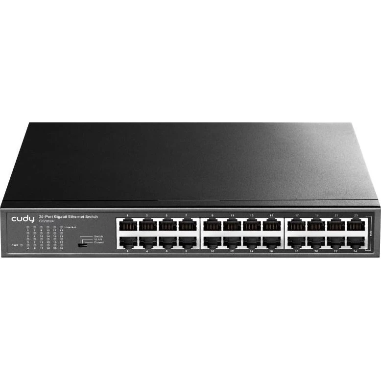 Cudy GS1024 24-port Gigabit Switch, sort