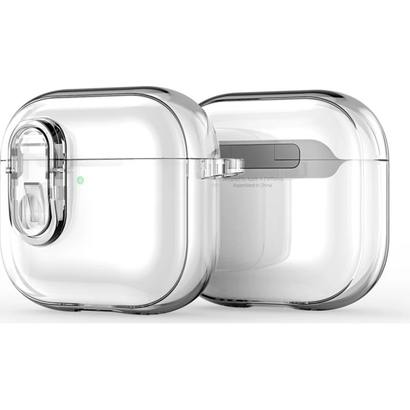 Dux Ducis PECP TPU+PC Etui til AirPods 4, Gennemsigtig