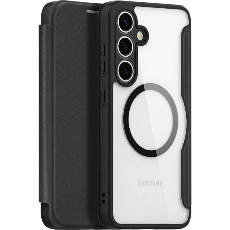 DUX DUCIS Skin X Pro Flip Cover til Samsung S25+ - Sort