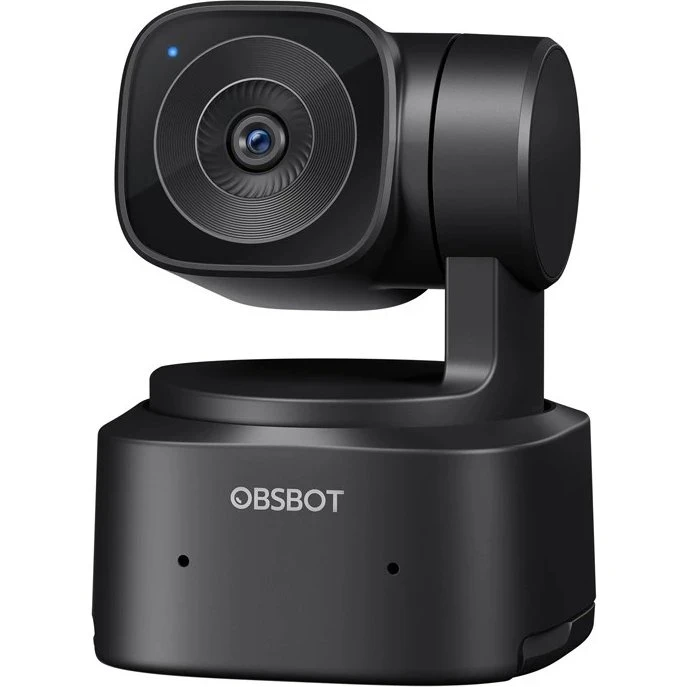 OBSBOT Tiny SE AI PTZ Webcam 1080p, Sort