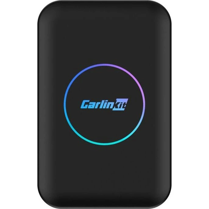 Carlinkit TBOX LITE Trådløs CarPlay & Android Auto Adapter, Sort