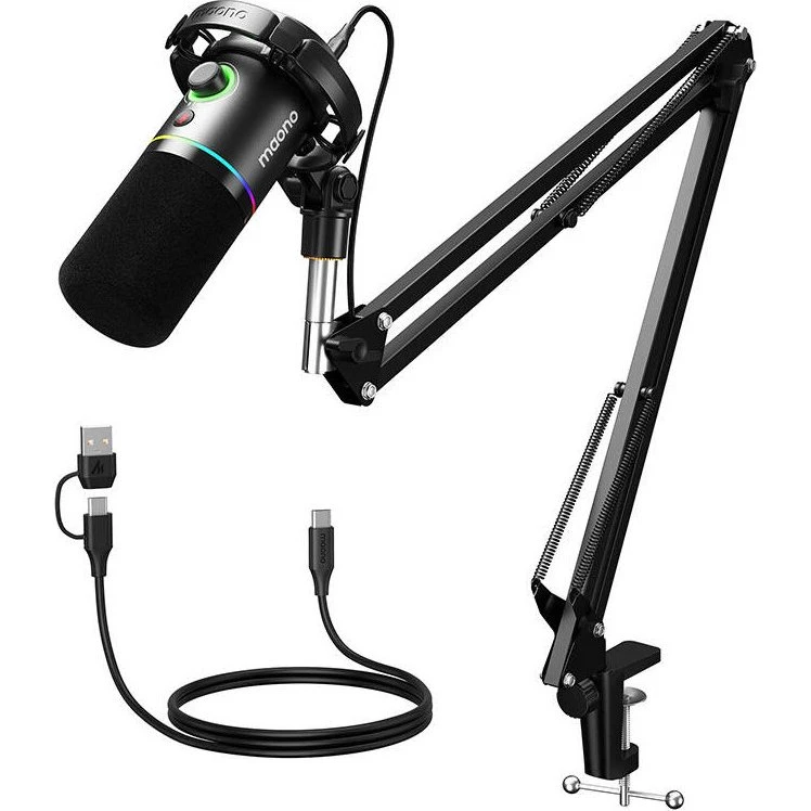 Maono PD200XS Dynamisk Mikrofon (Sort)