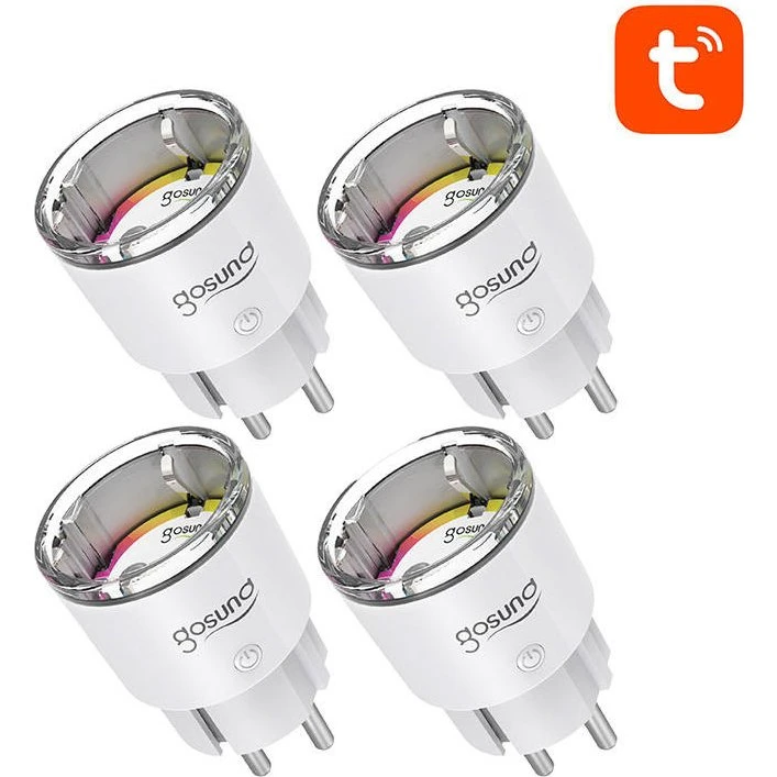 Gosund EP2 WiFi Smart Socket 4-pak, 10A