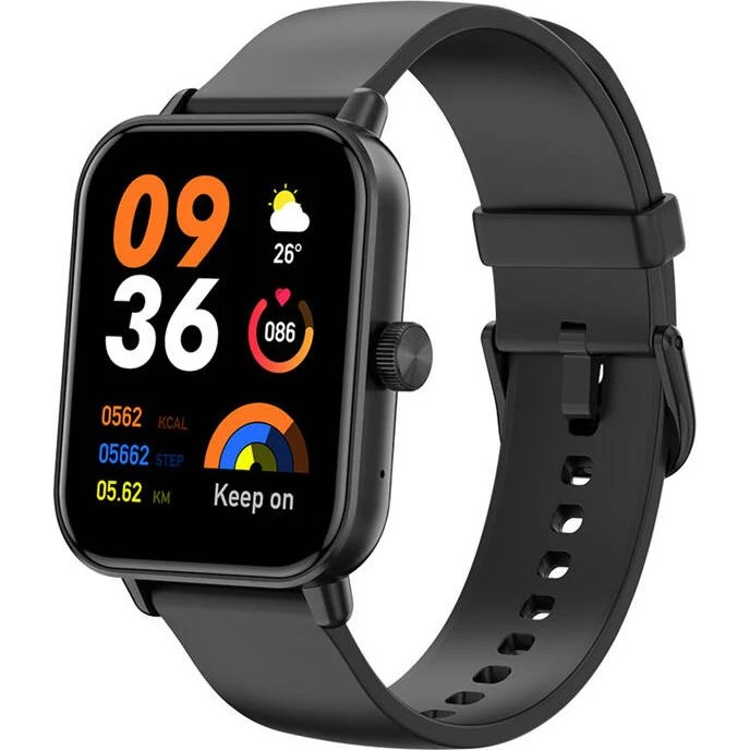 Colmi P81 Smartwatch, Sort, 1,9" HD-skærm