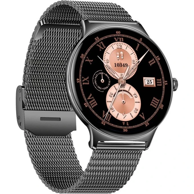 Colmi V89 Smartwatch, 1,43" AMOLED, Sort (Stål)