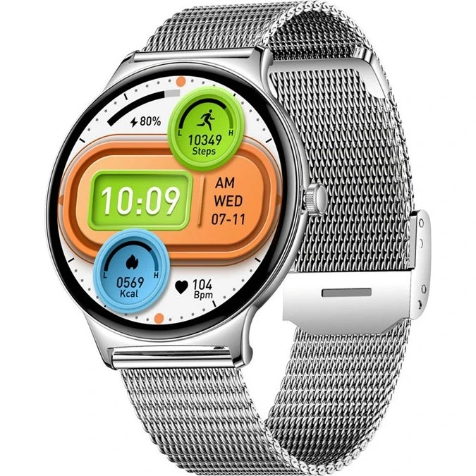 Colmi V89 Smartwatch - Sølv (Stål), 1,43" AMOLED