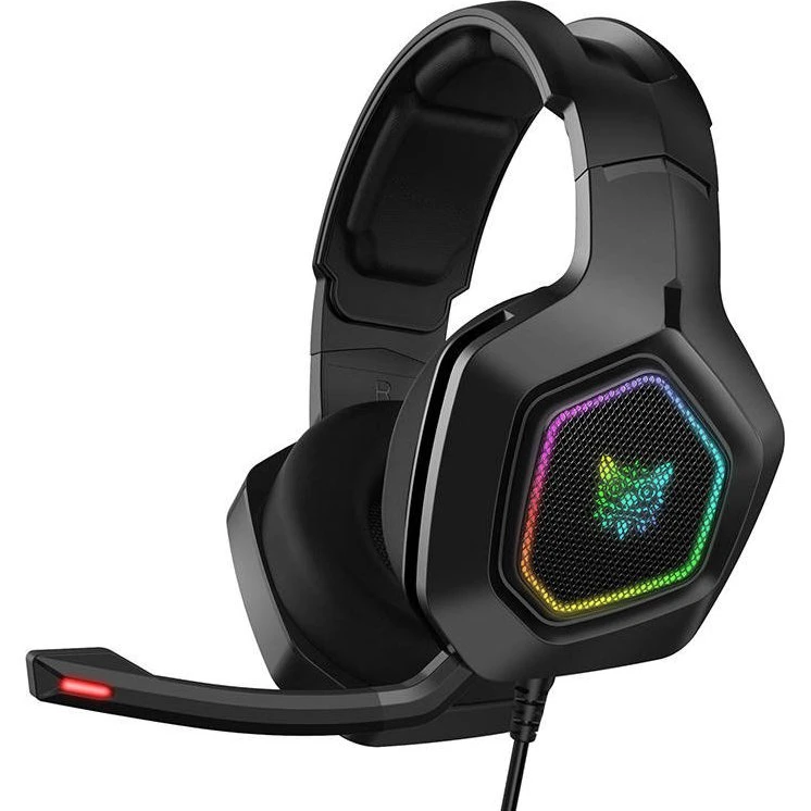 Onikuma K10 RGB Gaming Headset Sort (3,5mm/USB)