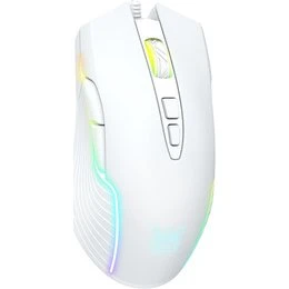 Onikuma CW905 Hvid Gaming Mus med RGB-lys