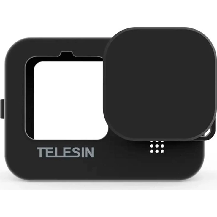 Telesin GP-HER-041-BK Silikonehylster til GoPro Hero 9/10/11/12, sort