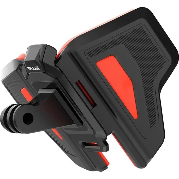 Telesin Helmet Chin Mount 2nd Gen. Grey