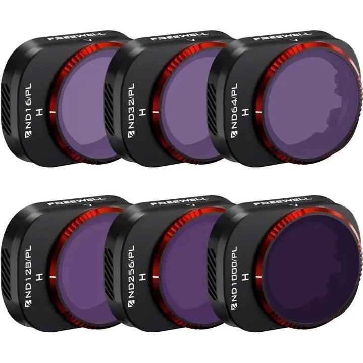 Freewell Bright Day Filters for DJI Mini 4 Pro (6 stk)