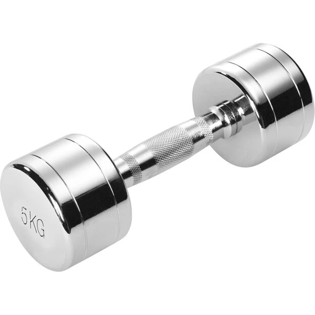 Krom håndvægte 5 kg (par)