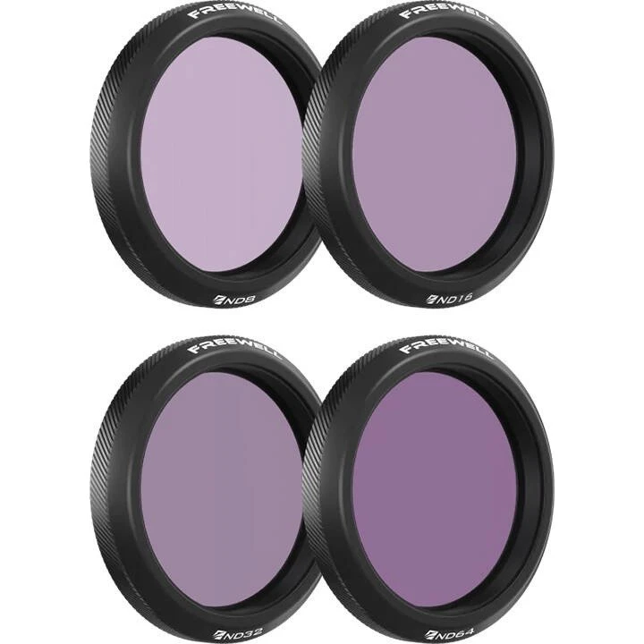 Freewell ND Filter Sæt 4 stk. til DJI Osmo Action 5 Pro