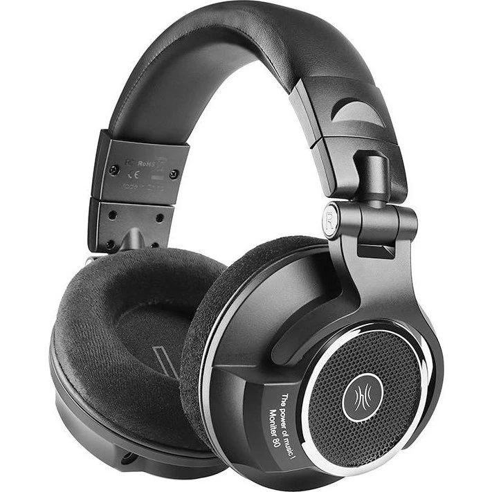 OneOdio Monitor 80 Over-Ear Hovedtelefoner, Sort