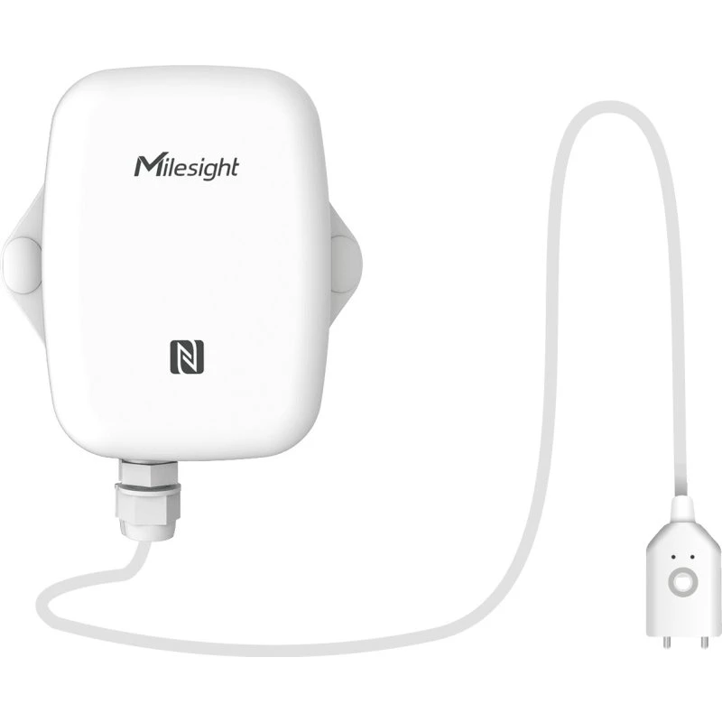 Milesight EM300-SLD Vandsensor, LoRaWAN, 1,5m, Hvid