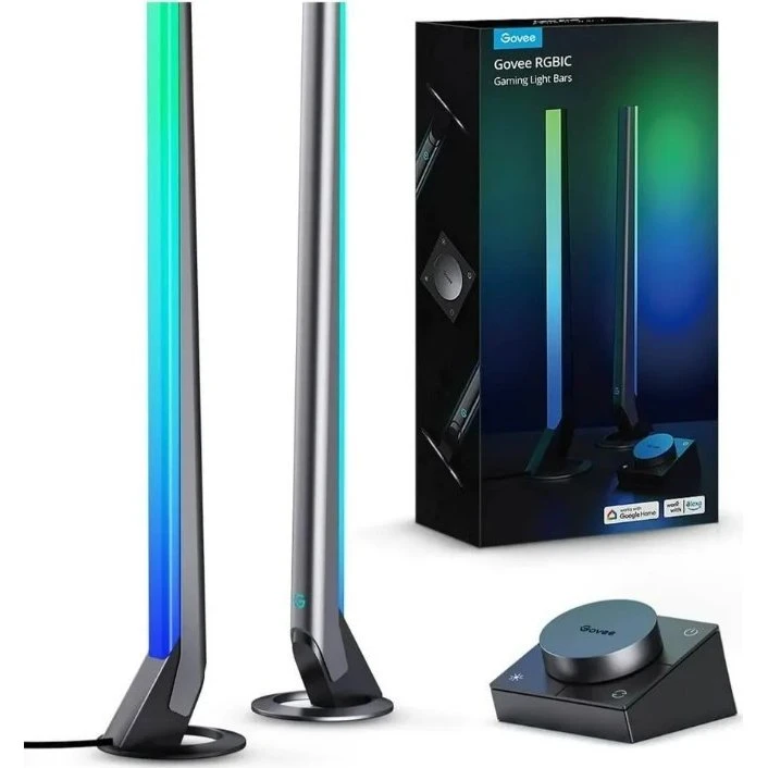 Govee H6047 RGBIC Wi-Fi Gaming Light Bars med Smart Controller