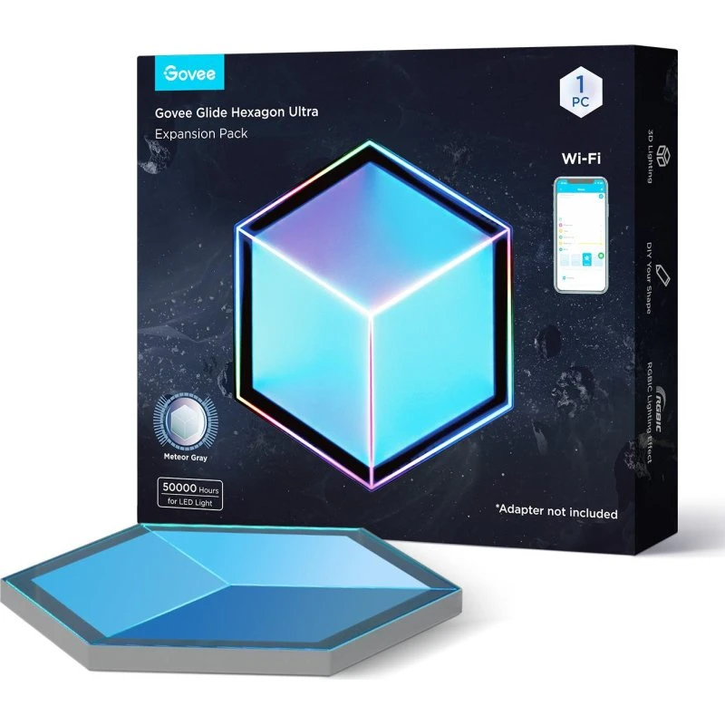 Govee H106A WiFi/Bluetooth LED Væglampe – Stilfuld Smart Belysning
