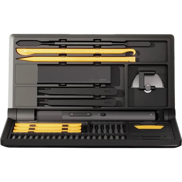HOTO Precision Screwdriver Kit Pro – 48-tillæg, magnetisk, LED
