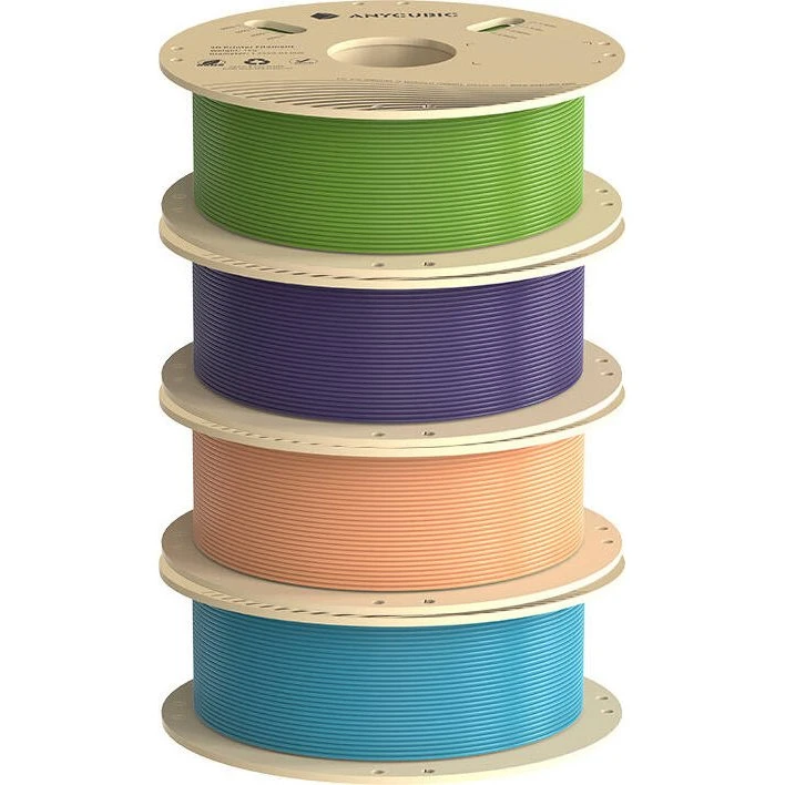 Anycubic PLA Pantone Filament Set (4 farver, 1kg hver)