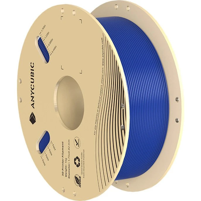 Anycubic PLA 1 kg Blå 1.75mm Filament