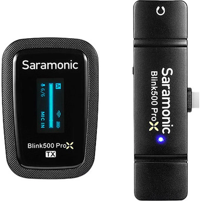 Saramonic Blink 500 ProX B3 Trådløs Mikrofon, 2,4GHz, USB-C, HDMI, 3,5 mm