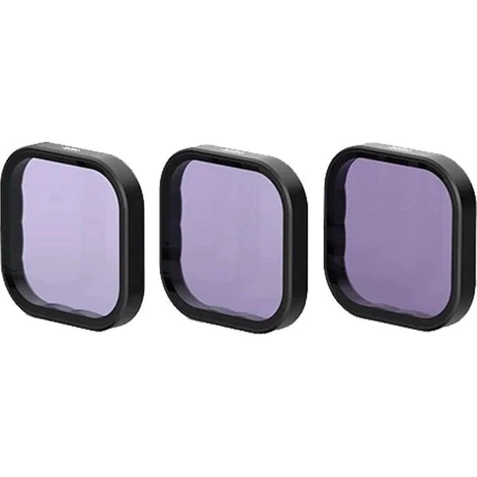 Telesin Hero 13 ND8/16/32 Filter Sæt – Aluminium & Corning Glass