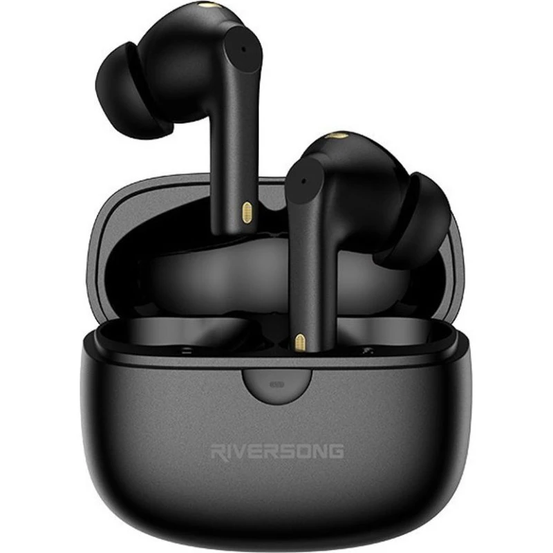 Riversong Utopia H5 TWS ENC Øretelefoner, Sort, IPX5