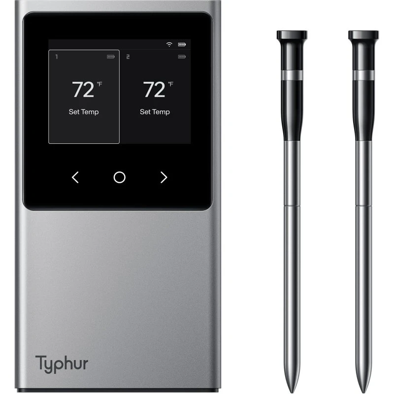 Typhur Sync Trådløst Kødtermometer, WiFi & Bluetooth, 2 Prober