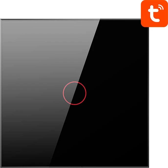 Avatto ZTS02-EU-B1 Smart 1-vejs lysbryder (ZigBee/Tuya) Sort
