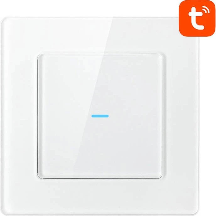 Avatto N-TS10-W1 Smart 1-vejs lysbryder (Wi-Fi/Tuya) Hvid