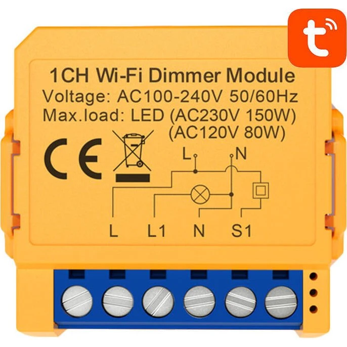 Avatto DMS16-2 Smart WiFi-Skift (TUYA)